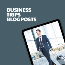 Business Trips – 12 Pre-Written Articles