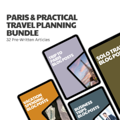 Paris & Practical Travel Planning Bundle – 32 Articles